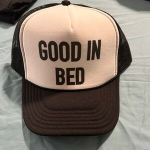 Black and White Trucker Hat